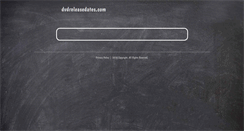 Desktop Screenshot of dvdreleasedates.com